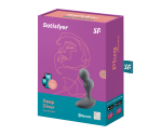 Satisfyer Deep Diver Grey App Kontrollü Güçlü Titreşimli Anal Plug Vibratör