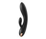Satisfyer Double Flex Black Connect App Kontrollü Ultra Esnek Güçlü Titreşimli Rabbit Vibratör Satisfyer Double Flex Black Connect App Kontrollü Ultra Esnek Güçlü Titreşimli Rabbit Vibratör