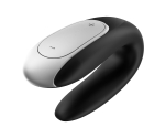 Satisfyer Double Fun Black Telefon Kontrollü Çiftlere Özel Vibratör