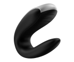 Satisfyer Double Fun Black Telefon Kontrollü Çiftlere Özel Vibratör