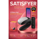 Satisfyer Double Fun Black Telefon Kontrollü Çiftlere Özel Vibratör