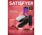 Satisfyer Double Fun Black Telefon Kontrollü Çiftlere Özel Vibratör