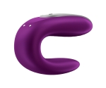 Satisfyer Double Fun Violet Telefon Kontrollü Çiftlere Özel Vibratör