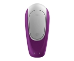 Satisfyer Double Fun Violet Telefon Kontrollü Çiftlere Özel Vibratör