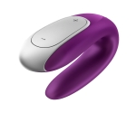 Satisfyer Double Fun Violet Telefon Kontrollü Çiftlere Özel Vibratör