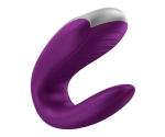 Satisfyer Double Fun Violet Telefon Kontrollü Çiftlere Özel Vibratör