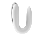 Satisfyer Double Fun White Kumandalı ve Telefon Kontrollü Çiftlere Özel Vibratör