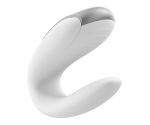 Satisfyer Double Fun White Kumandalı ve Telefon Kontrollü Çiftlere Özel Vibratör