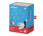 Satisfyer Double Fun White Kumandalı ve Telefon Kontrollü Çiftlere Özel Vibratör