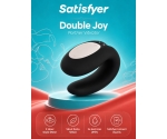 Satisfyer Double Joy Siyah Telefon Kontrol Çiftlere Özel Vibratör