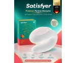Satisfyer Double Joy White Telefon Kontrol Çiftlere Özel Vibratör	