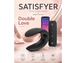 Satisfyer Double Love Black Telefon Kontrollü Çiftlere Özel Vibratör