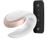 Satisfyer Double Love White Telefon Kontrollü Çiftlere Özel Vibratör