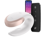 Satisfyer Double Love White Telefon Kontrollü Çiftlere Özel Vibratör