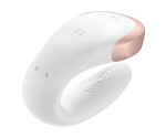 Satisfyer Double Love White Telefon Kontrollü Çiftlere Özel Vibratör