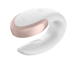 Satisfyer Double Love White Telefon Kontrollü Çiftlere Özel Vibratör