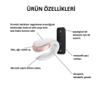 Satisfyer Double Love White Telefon Kontrollü Çiftlere Özel Vibratör