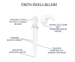 Satisfyer Double Wand-er Connect White App Kontrollü Ekstra Başlıklı Güçlü Titreşimli Masaj Aleti Vibratör