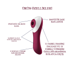 Satisfyer Dual Crush Emişli ve Güçlü Titreşimli 2 Motorlu Klitoris Uyarıcı Vibratör