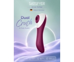 Satisfyer Dual Crush Emişli ve Güçlü Titreşimli 2 Motorlu Klitoris Uyarıcı Vibratör