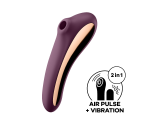 Satisfyer Dual Kiss Purple Emişli Ve Güçlü Titreşimli G-Spot Vibratör Satisfyer Dual Kiss Purple Emişli Ve Güçlü Titreşimli G-Spot Vibratör