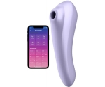 Satisfyer Dual Pleasure 11 Modlu Titreşim & 11 Emiş Modlu Telefon Uyumlu Vibratör