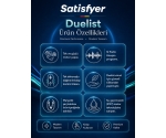 Satisfyer Duelist Dark Blue 12 Farklı Titreşim Modlu Penis Halkası 