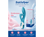 Satisfyer Embrace Me Turquoise 2 Motorlu Ultra Esnek Güçlü Titreşimli Rabbit Vibratör