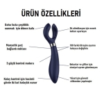 Satisfyer Endless Fun Blue Çiftlere Özel Multi Vibratör & Penis Halkası	