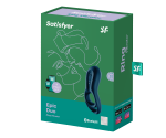 Satisfyer Epic Duo Connect App Kontrollü Güçlü Titreşimli Ayarlanabilir Penis Halkası