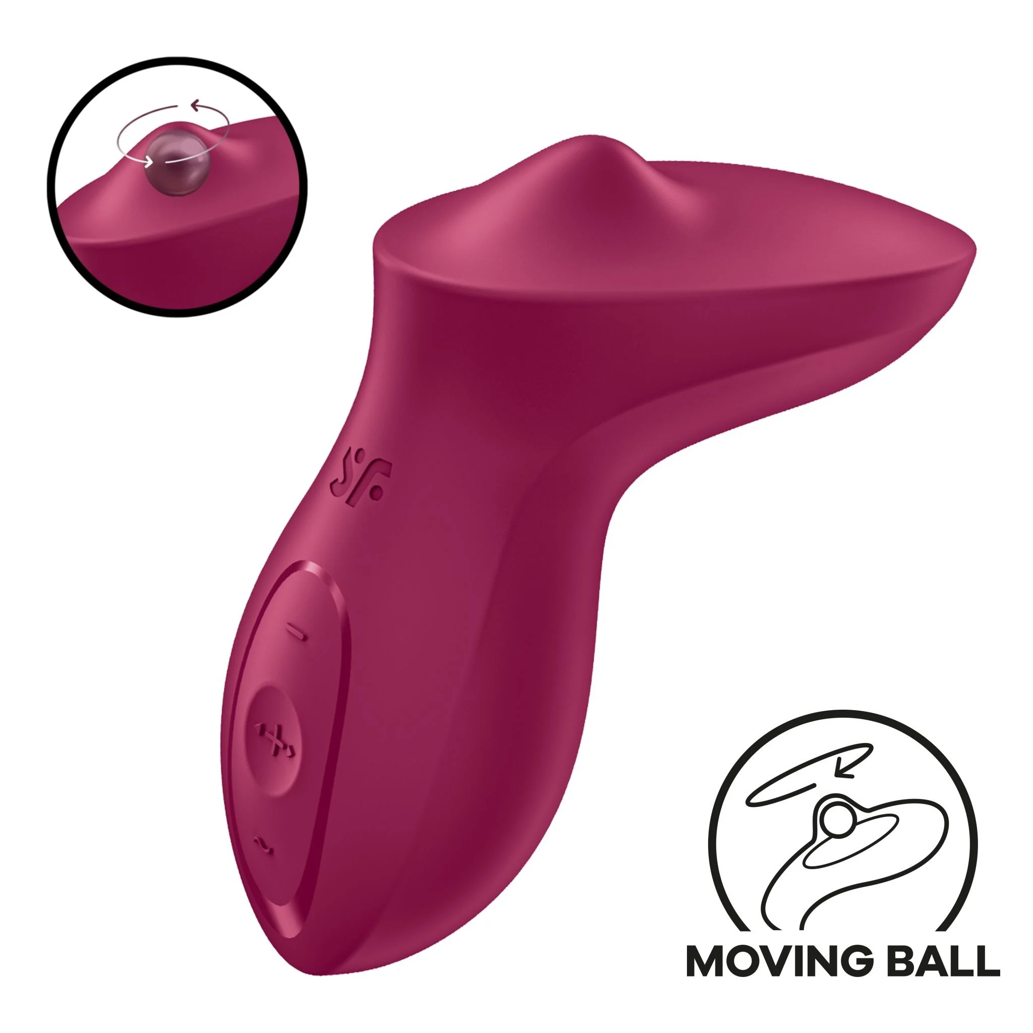 Satisfyer Exciterrr Rolling Lay-on Vibrator Beryy Satisfyer Exciterrr Rolling Lay-on Vibrator Beryy