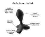 Satisfyer Game Changer Black Ultra Güçlü Ve Esnek Titreşimli Anal Plug Vibratör Satisfyer Game Changer Black Ultra Güçlü Ve Esnek Titreşimli Anal Plug Vibratör