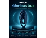 Satisfyer Glorious Duo 12 Farklı Titreşim Modlu Şarjlı Penis Halkası