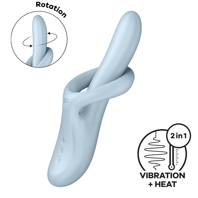 Satisfyer Heat Flex 4 Isıtmalı Dönebilen Titreşimli Vibratör Satisfyer Heat Flex 4 Isıtmalı Dönebilen Titreşimli Vibratör
