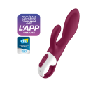 Satisfyer Heated Affair Connect App Kontrollü Isıtmalı Ve Güçlü Titreşimli Rabbit Vibratör 