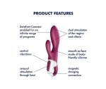 Satisfyer Heated Affair Connect App Kontrollü Isıtmalı Ve Güçlü Titreşimli Rabbit Vibratör 