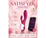 Satisfyer Heated Affair Connect App Kontrollü Isıtmalı Ve Güçlü Titreşimli Rabbit Vibratör 