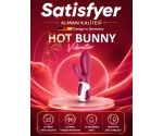 Satisfyer Hot Bunny Connect App Kontrollü Güçlü Titreşimli Rabbit Vibratör 