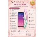 Satisfyer Hot Lover Pink G-Bölgesi ve Klitoris Uyarıcı Telefon Kontrollü Isıtmalı Vibratör