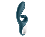 Satisfyer Hug Me GrayBlue App Kontrollü 2 Güçlü Titreşim Motorlu Rabbit Vibratör Satisfyer Hug Me GrayBlue App Kontrollü 2 Güçlü Titreşim Motorlu Rabbit Vibratör