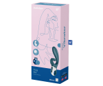 Satisfyer Hug Me GrayBlue App Kontrollü 2 Güçlü Titreşim Motorlu Rabbit Vibratör Satisfyer Hug Me GrayBlue App Kontrollü 2 Güçlü Titreşim Motorlu Rabbit Vibratör