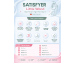 Satisfyer Little Wand 15 Modlu Titreşimli Klitoris Uyarıcı ve Masaj Vibratörü