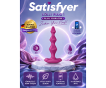 Satisfyer Lolli Plug 1 - 12 Modlu Titreşimli Şarjlı Bordo Anal Plug Vibratör