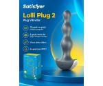 Satisfyer Lolli Plug 2 - 12 Fonksiyonlu Titreşimli Boğumlu Anal Plug Vibratör