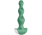 Satisfyer Lolli Plug 2 - 12 Fonksiyonlu Titreşimli Boğumlu Yeşil Anal Plug Vibratör