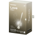 Satisfyer Love Birds 1 Telefon Uyumlu Kegel Egzersiz Vibratörü Beyaz