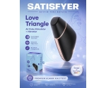 Satisfyer Love Triangle Black Klitoris Stimülatörü ve App Kontrol Titreşimli Vibratör