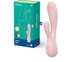 Satisfyer Mono Flex Mauve Telefon Kontrol Rabbit Vibratör 