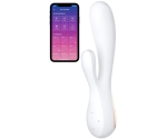 Satisfyer Mono Flex White Telefon Kontrol Rabbit Vibratör	