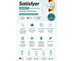 Satisfyer Naughty 3 Kullanımlık İçi Tırtıklı Yapay Mastürbatör